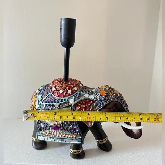 Decorative Elephant Lamp - Picture 6 of 7